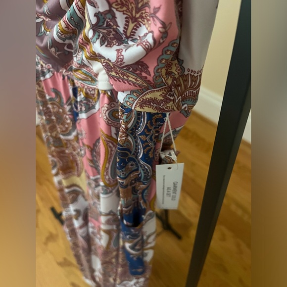 VENUS Paisley Print Jumpsuit | M | NWT - Picture 8 of 10